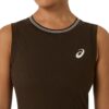 Asics ชุดเดรสเทนนิสผู้หญิง Women's Game Dress | Black Coffee ( 2042A444-200 ) - Image 9
