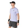 Asics เสื้อเทนนิสผู้ชาย Men’s Match SS Top Night Energy | Seastorm ( 2041A418-500 ) - Image 6