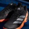 Adidas รองเท้าเทนนิสผู้ชาย Defiant Speed 2 | Black/Orange ( KI5999 ) - Image 10