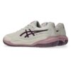 Asics รองเท้าเทนนิสเด็ก Gel-Resolution X GS | Soft Oat/Dark Aubergine ( 1044A081-250 ) - Image 4
