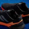 Adidas รองเท้าเทนนิสผู้ชาย Defiant Speed 2 | Black/Orange ( KI5999 ) - Image 9