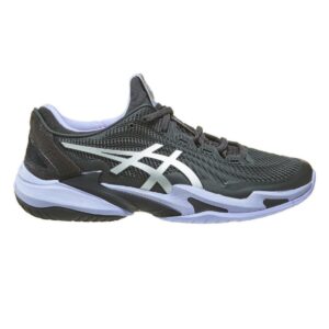 Asics รองเท้าเทนนิสผู้ชาย Men's Court FF 3 Night Energy | Graphite Grey/Pure Silver ( 1041A569-020 )