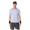 Asics เสื้อเทนนิสผู้ชาย Men’s Match SS Top Night Energy | Seastorm ( 2041A418-500 ) - Image 5