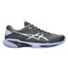 Asics รองเท้าเทนนิสผู้ชาย Solution Speed FF 4 Night Energy | Graphite Grey/Pure Silver ( 1041A542-020 )