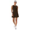 Asics ชุดเดรสเทนนิสผู้หญิง Women's Game Dress | Black Coffee ( 2042A444-200 ) - Image 6