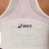 Asics เสื้อเทนนิสผู้หญิง Women’s Match Jacquard Crop Top | Soft Oat ( 2042A459-250 ) - Image 6