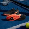 Adidas รองเท้าเทนนิสผู้ชาย Defiant Speed 2 | Black/Orange ( KI5999 ) - Image 4