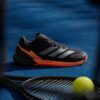 Adidas รองเท้าเทนนิสผู้ชาย Defiant Speed 2 | Black/Orange ( KI5999 ) - Image 3