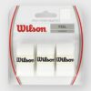 Wilson เทปพันด้าม / กริ๊ปพันด้ามไม้เทนนิส Pro Overgrip Perforated Tape Racket Tennis  | White ( WRZ4005WH )