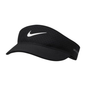 Nike หมวกเทนนิส Dri-FIT ADV Ace Tennis Visor | Black/Anthracite/White ( FB6443-010 )