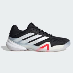 Adidas รองเท้าเทนนิสผู้ชาย Barricade 14 Clay Tennis Shoes | Core Black / Zero Metalic / Lucid Red ( JR1739 )