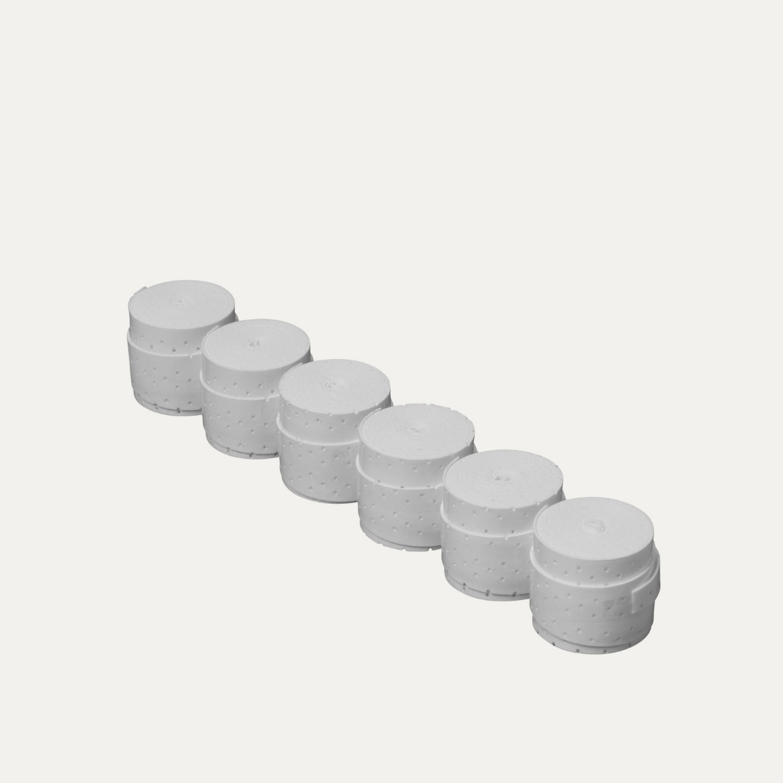 Wilson เทปพันด้าม/กริ๊ปพันด้ามไม้เทนนิส Pro Overgrip Perforated | White ( WR8438001001 ) - Image 2