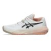 Asics รองเท้าเทนนิสผู้หญิง Gel-Resolution X Wide (D) | White/Black Coffee ( 1042A278-106 ) - Image 8
