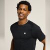 Wilson เสื้อเทนนิสผู้ชาย Serve Out Tee Top | Black ( WM00426511BKA ) - Image 2