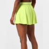 Nike กระโปรงเทนนิสผู้หญิง Women's Spring Advantage Ace Tennis Skirt | Lemon ( FZ6729-736 ) - Image 2
