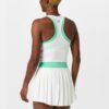 New Balance เสื้อเทนนิสผู้หญิง Women's Summer Tournament Novelty Tank | White ( WT61R1HR-WT ) - Image 2