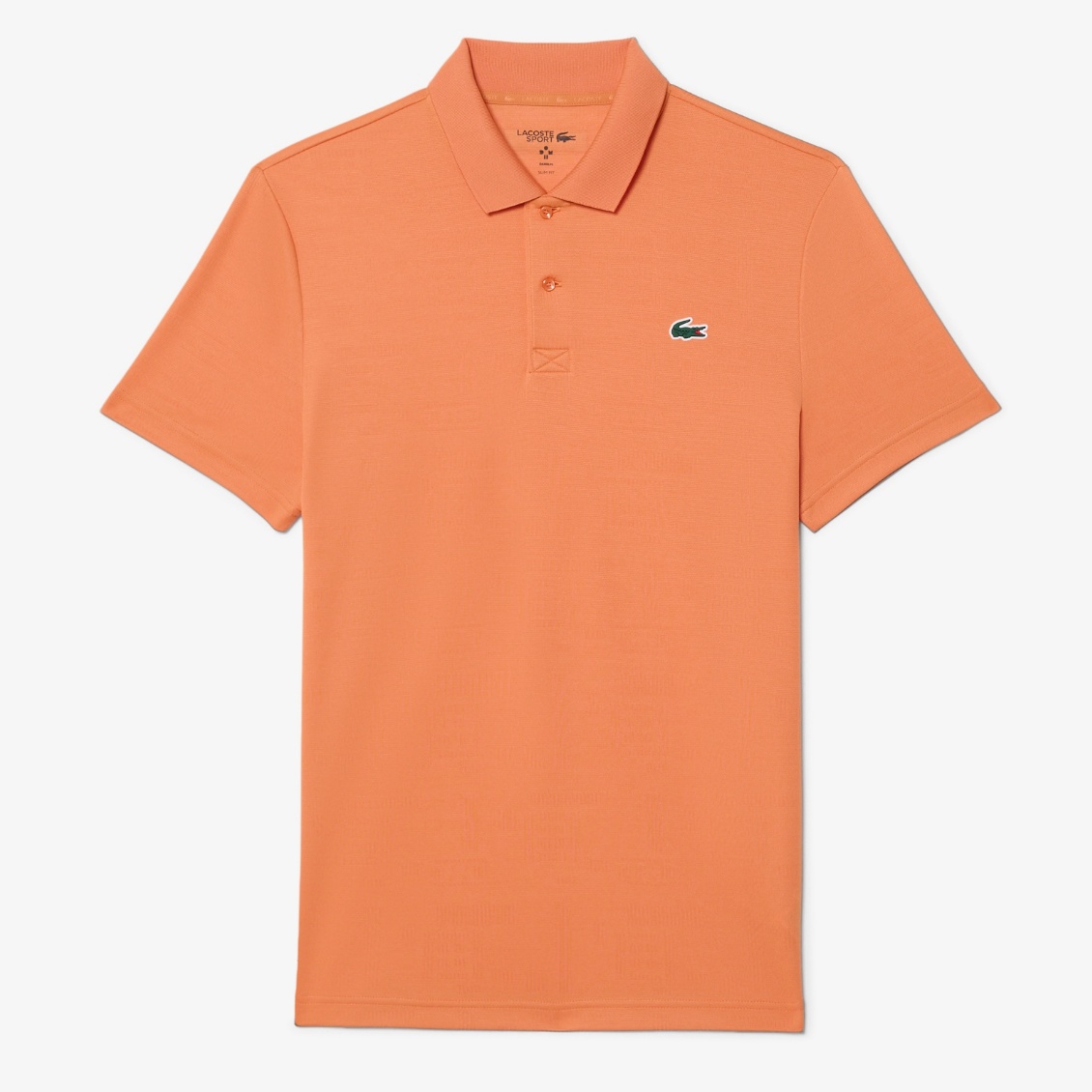 Lacoste เสื้อเทนนิสผู้ชาย Men's Tennis x Daniil Medvedev Polo Shirt | Orange ( DH9985-51 )