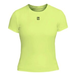 Nike เสื้อเทนนิสผู้หญิง Women's Spring Advantage Top | Lemon ( HQ2994-736 )