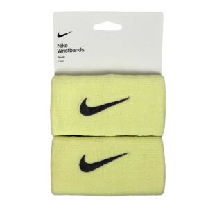 Nike ปลอกรัดข้อมือเทนนิสแบบสั้น Tennis Premier DW Wristbands 2-Pack | Green ( N0002466380OS )