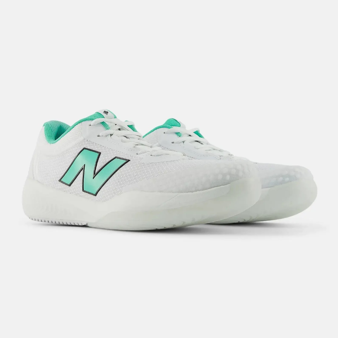 New Balance รองเท้าเทนนิสผู้ชาย FuelCell 996v6 Wide (2E) | White with deep end ( M9961G8 ) - Image 2