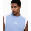EA7 เสื้อกล้ามเทนนิสผู้ชาย Tennis Pro Tank Top | Light blue ( 7M001527AF22175U9315 ) - Image 5
