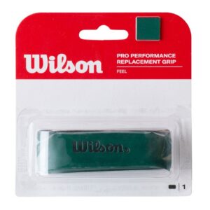 Wilson เทปพันด้าม/กริ๊ปพันด้ามไม้เทนนิส ( ด้านใน ) Pro Performance Replacement Grip  | Green ( WR8454601001 )