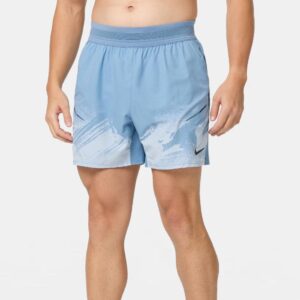 Nike กางเกงเทนนิสผู้ชาย Men's Court Slam Dri-Fit 6” Tennis Shorts | Work Blue / Hydrogen Blue / Black ( IF1560-486 )