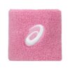 Asics ปลอกรัดข้อมือเทนนิสแบบสั้น Wrist Band Pair | Bubblegum ( 3043A143-700 )