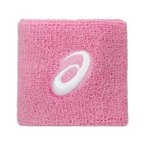 Asics ปลอกรัดข้อมือเทนนิสแบบสั้น Wrist Band Pair | Bubblegum ( 3043A143-700 )