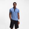 Boss เสื้อเทนนิสผู้ชาย Active Slim-Fit Polo Shirt | Light Blue ( 50559214-459 ) - Image 5