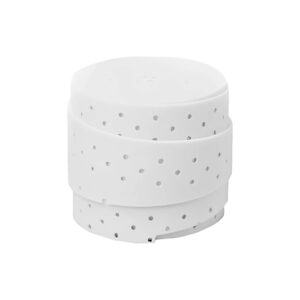 Wilson เทปพันด้าม/กริ๊ปพันด้ามไม้เทนนิส Pro Overgrip Perforated | White ( WR8438001001 )