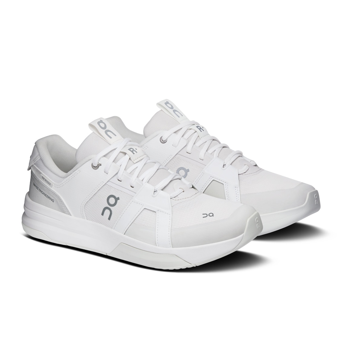 On รองเท้าเทนนิสผู้หญิง The Roger Clubhouse Pro 2 Tennis Shoes | White / Ivory ( 3WG30050924 ) - Image 8