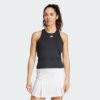 Adidas เสื้อเทนนิสผู้หญิง Tennis Mid-Length Y-Tank Top | Black ( IW8808 ) - Image 6