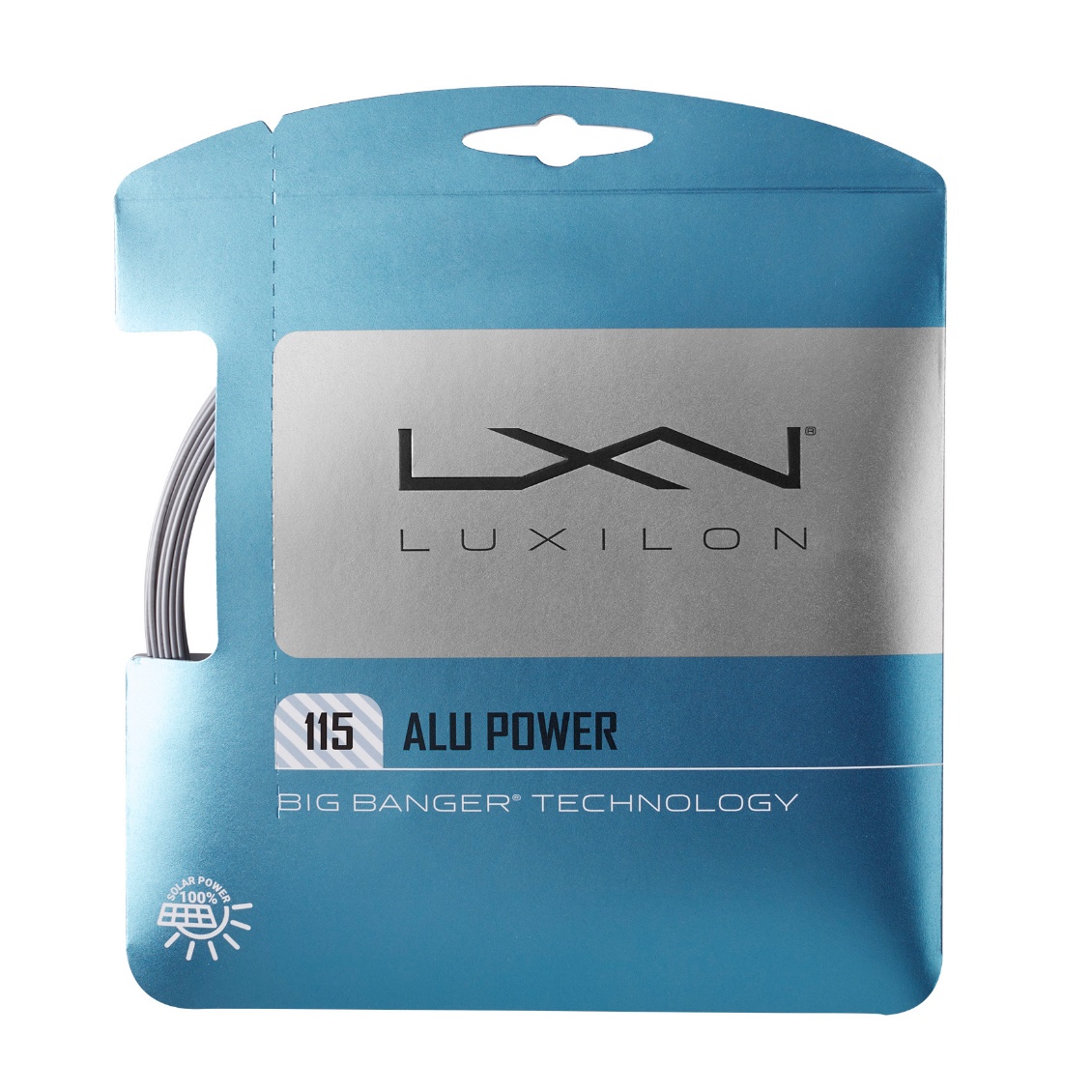 Luxilon เอ็นไม้เทนนิส Alu Power 1.15mm Tennis String Reel | Silver ( WR8302001115 )
