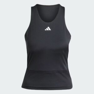 Adidas เสื้อเทนนิสผู้หญิง Tennis Mid-Length Y-Tank Top | Black ( IW8808 )