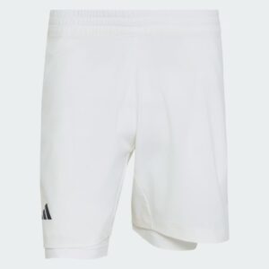 Adidas กางเกงเทนนิสผู้ชาย Climacool Shorts & Tights Set | White ( KB3442 )