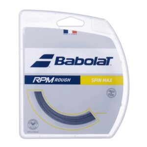 Babolat เอ็นไม้เทนนิส RPM Rough 17/1.25mm Tennis String Reel | Dark Grey ( 241140 )