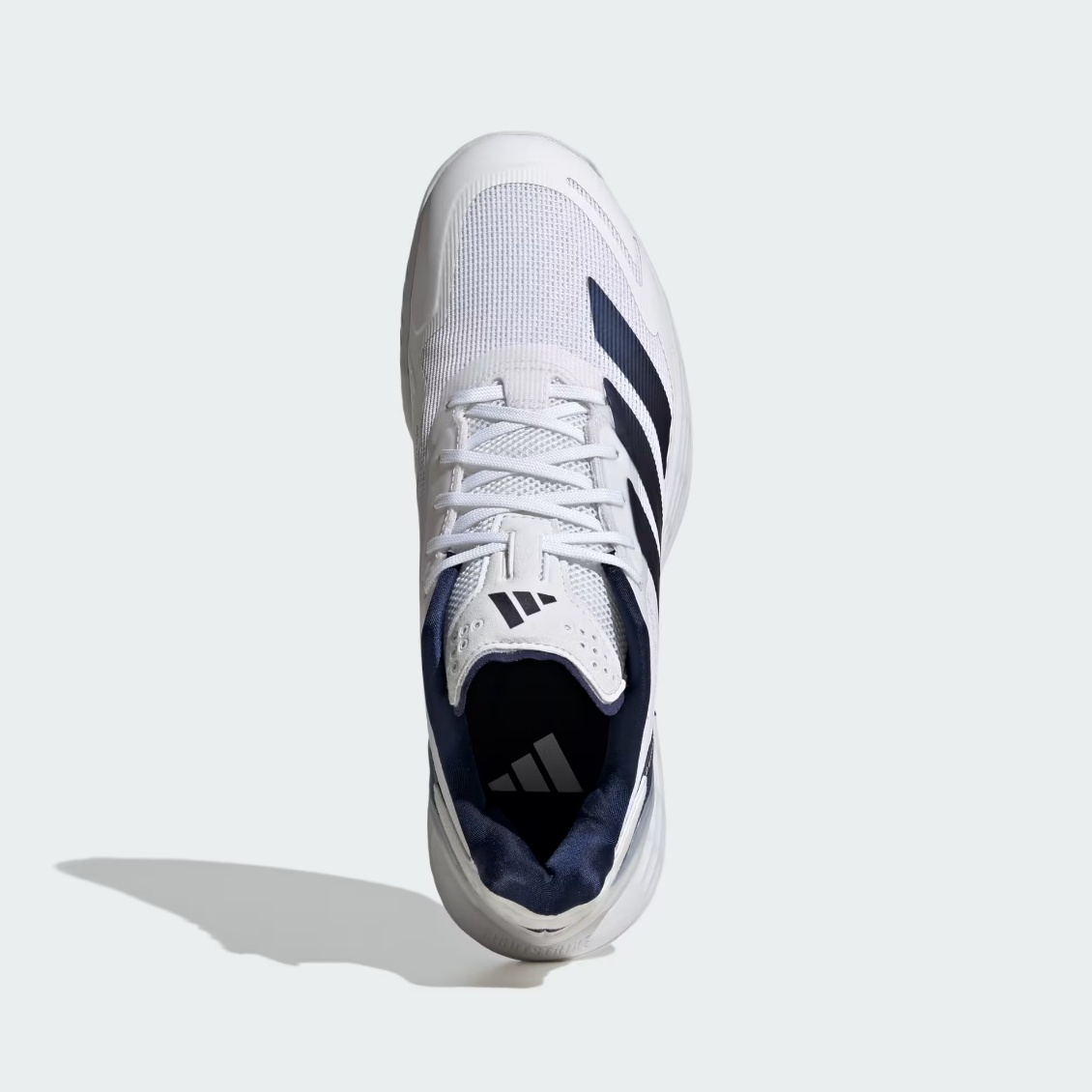 Adidas รองเท้าเทนนิสผู้ชาย Defiant Speed 2 | Cloud White / Dark Blue / Core Black ( JR1746 ) - Image 10