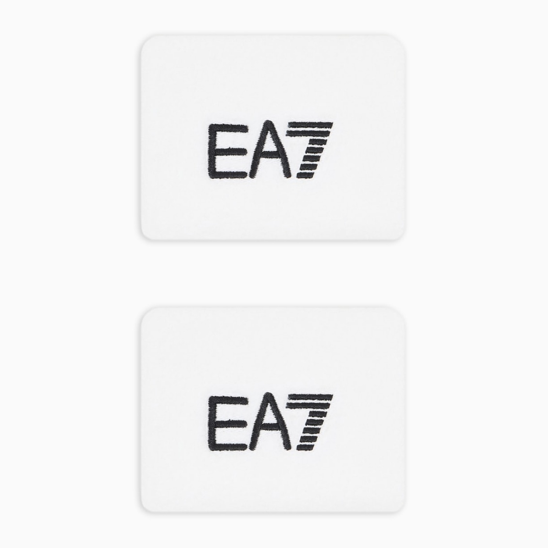 EA7 ปลอกรัดข้อมือเทนนิสแบบสั้น Tennis Wristband Small | White ( 7X000349AF18706M0003 )