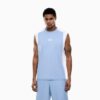 EA7 เสื้อกล้ามเทนนิสผู้ชาย Tennis Pro Tank Top | Light blue ( 7M001527AF22175U9315 ) - Image 4