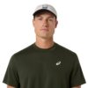 Asics เสื้อเทนนิสผู้ชาย Men’s Court SS Top | Vintage Khaki ( 2041A339-200 ) - Image 4