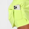 Nike กระโปรงเทนนิสผู้หญิง Women's Spring Advantage Ace Tennis Skirt | Lemon ( FZ6729-736 ) - Image 4