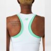 New Balance เสื้อเทนนิสผู้หญิง Women's Summer Tournament Novelty Tank | White ( WT61R1HR-WT ) - Image 4