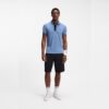 Boss เสื้อเทนนิสผู้ชาย Active Slim-Fit Polo Shirt | Light Blue ( 50559214-459 ) - Image 3