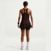 Nike ชุดเดรสเทนนิสผู้หญิง Women's Summer Slam Tennis Dress | Black/Light Crimson/White ( IH3765-010 ) - Image 6