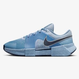 Nike รองเท้าเทนนิสผู้ชาย Zoom GP Challenge 1.5 PRM Clay | Hydrogen Blue/Work Blue/Metallic Silver/Midnight Navy ( IQ6059-400 )