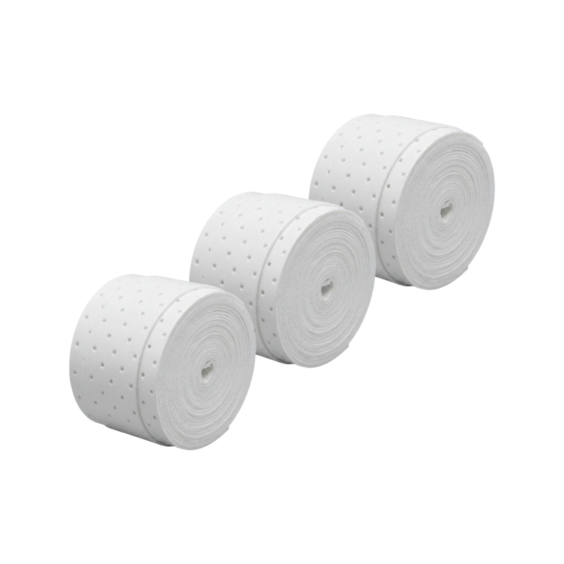 Wilson เทปพันด้าม/กริ๊ปพันด้ามไม้เทนนิส Pro Overgrip Perforated | White ( WR8438001001 ) - Image 4