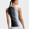 On เสื้อเทนนิสผู้หญิง Women's Court Tank Edge | Black/White ( 1WG11780299 ) - Image 3