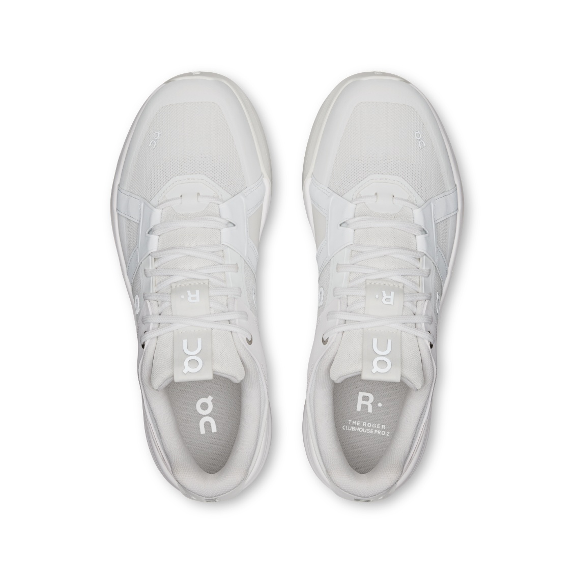 On รองเท้าเทนนิสผู้หญิง The Roger Clubhouse Pro 2 Tennis Shoes | White / Ivory ( 3WG30050924 ) - Image 4