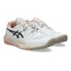 Asics รองเท้าเทนนิสผู้หญิง Gel-Resolution X Wide (D) | White/Black Coffee ( 1042A278-106 ) - Image 2